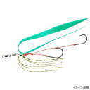 ダイワ(Daiwa) 紅牙 遊動テンヤ替え針SS+エビラバ グリーンラメR 【ネコポス 対象商品】