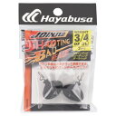 ハヤブサ バス ジョインテッド シューティング ボールヘッド 3/4oz マットブラック FF404 【ネコポス 対象商品】
