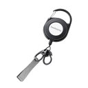 シマノ(SHIMANO) カラビナリール ラインカッター付 ホワイト UH-203W 【ネコポス 対象商品】