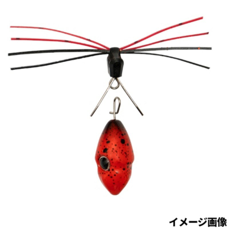 ジャッカル(JACKALL) ブリーカーボトムスイッチ 3.5g ソリッドレッド 【ネコポス 対象商品】