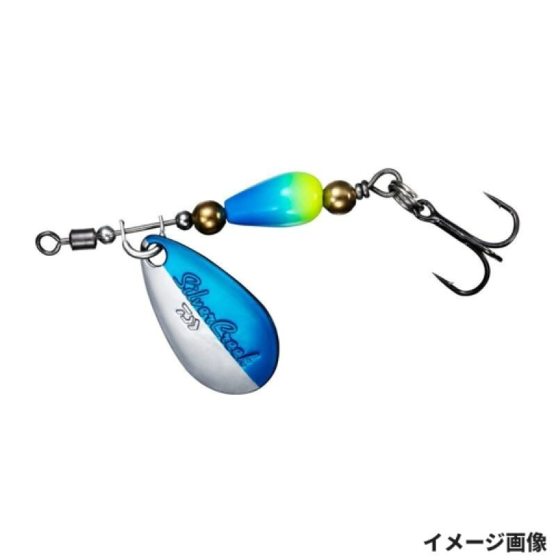 Rakuten - ダイワ(Daiwa) シルバークリーク スピナー 4.0g 青銀 【ネコポス 対象商品】