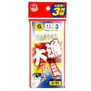 タカミヤ(TAKAMIYA) 大漁サビキ JI-104 針6号-ハリス1.5号 白スキン 【ネコポス 対象商品】