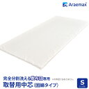 【取り替え用 中芯】スタンダード固綿タイプ完全分割 着脱式 洗える敷布団用 シングルサイズ ss2506