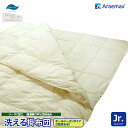 ダクロン(R) NATURAL FEEL Down-like 中わた使用オールシーズン 2枚合せ 洗える掛け布団 ジュニア(ダクロン(R) コンフォレル ダウンエッセンス(R)中綿)ジーターC 綿100%生地使用【洗える布団 洗えるふとん 掛布団】532P26Feb16 ss2506(3)