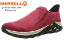 【人気商品　　　一緒にどうですか(^^♪】MERRELL(メレル)&nbsp; &nbsp; 　&nbsp;JUNGLE MOC 2.0AC+ 2020FW新色&nbsp; &nbsp; &nbsp; &nbsp; &nbsp; &nbsp; &nbsp; &nbsp; &nbsp; &nbsp; &nbsp; &nbsp; J5002205 J5002207　　ジャングルモック2.0 エーシープラス&nbsp; &nbsp; &nbsp; &nbsp; &nbsp; &nbsp; &nbsp; スリッポンモックシューズ メンズ【商品説明】ブーツ作りで研鑚を積んだメレル。その優れた機能をスポーツアクティビティ以外のリラックス環境でも取り入れたいと考えて開発されたアフタースポーツシューズ「jUNGLE MOC」がエアークッションプラスの搭載で軽量かつスタイリッシュに生まれ変わりました。快適性を追求したエアークッションプラスが足裏全体のクッション性を向上。また、アウトソールに使用するラバーをヴィブラムソールに変更し、優れた耐久性とグリップ力で様々な路面で力を発揮します。この新たな履き心地をタウン&amp;トラベルウォーキングのシーンで是非お試しください【ブランド説明】1970年代、ユタ州バーナルでMERRELLの創始者ランディ・メレルがオーダーメイドブーツの製作を始めました。幼い頃からアウトドアに親しんだ彼のブーツは全米で評判になり、1981年には「バックパッカー・マガジン」誌上で「北米で最も機能的で快適な靴」に選ばれたのです。この記事を目に留めた2人のアウトドアフリークがランディ・メレルを誘い、ブーツのための新会社MERRELLを設立。生産工程を改良し、「長時間履いても足が疲れない」という魅力をそのままに、次々とアウトドアシューズを展開しました。1998年には大人気の定番モデルとなる「ジャングルモック」を発表。これをきっかけにMERRELLはアウトドアスポーツの枠を超えて、山や街、全ての屋外へとフィールドを広げていきました。さらに2001年には「カメレオン」シリーズが発売され、5年後には世界累計1000万足を突破。その後も、トレッキングや野外フェスまで幅広いユーザーに愛される多様なラインを展開し、現在世界135カ国で販売され、その数は年間1600万足を超えています【スペック】&nbsp; &nbsp;靴幅: 2E表地: 合繊耐水性能なしヒールの高さ: 4.5 cm留め具の種類: スリップオンソールの厚さ:2.5cm【展開サイズ メンズ 25.0 25.5 26.0 26.5 27.0 27.5 28.0】 HOW TO CARE 新しい靴を 最初に履かれる前に、一度、クリーム、防水スプレーなどを均一につけて拭いてください。キズ、汚れが保護されて、後の手入れが大変楽になります。特に、白靴や、色の淡い靴ほど、最初の手入れが肝心です。 雨で濡れた靴は 汚れを落としてから陰干しにし、よく乾かしてから磨いてください。濡れた靴を火や日光で急激に乾かしますと革が硬くなり、もろくなります。絶対にさけてください。 靴を保存される場合は 普通の靴の手入れと同様にきれに磨き、靴底の泥を取り湿気の少ない場所に置いてください。また、シューキーパーを使用し、衣類などで使う、防虫剤を数錠入れておくと、型崩れやカビを防ぎます。 起毛製品のお手入れ法 &#10112;ブラシで表面についたゴミ、ホコリを丁寧に落としてください。汚れのひどい時はアートクリーナー（消しゴムタイプ）で軽くこすって汚れを落としてください。 &#10113;スエードブラシなどで、繊維の中のホコリや汚れを、毛を起こすような方法で取り除いてください。 &#10114;スエードスプレーを20〜30cm離してむらなく吹きかけて下さい。その後、靴が乾いてから、スエードスポンジ、ブラシにて軽く毛を立たせてください。スエードスプレーなどには製品の色を鮮やかに蘇らせ、活性剤が浸透して起毛革の毛並みをしなやかにする効果があります。 注）起毛製品は汚れたら、手入れが大変ですので、新しいうちに、手入れの後などには、防水スプレーなどで、保護しましょう。 アウトドアシューズのお手入れ法 アウトドアシューズ（オイルアップレザー）は仕上げの工程でオイル（油脂）加工を施した物です。アウトドア、デッキ、ウエスタン、エンジニアなどが代表的です。 &#10112;中性タイプの汚れ取り剤で革を傷めず汚れを落とします。 &#10113;ミンクオイルを使い、革に栄養を補給し、光沢をだします塗布後、時間をおき栄養分を染み込ませた後、軽く磨き上げてください。 ★なによりも、最初に履かれる前に、まずクリーム、スプレーなどで、保護される事をお勧めいたします。 弊社は、そのために防水スプレー散布をサービスしています。 OTHER トップページへ ブランドリストへ シューケアアイテムへ スクールアイテムへ クロッグアイテムへ ポイント20倍アイテムへ