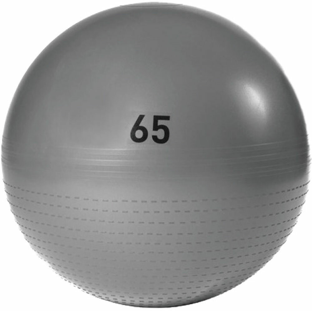 adidas(アディダス) ADBL11246 エクササイズジムボール＿65CM ジムボール65CM グレー ADBL11246GR