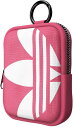 adidas(アディダス) 51728 SMALL_TECH_POUCH_PINK/WHI adidas Originals Small Tech Pouch Pink/White