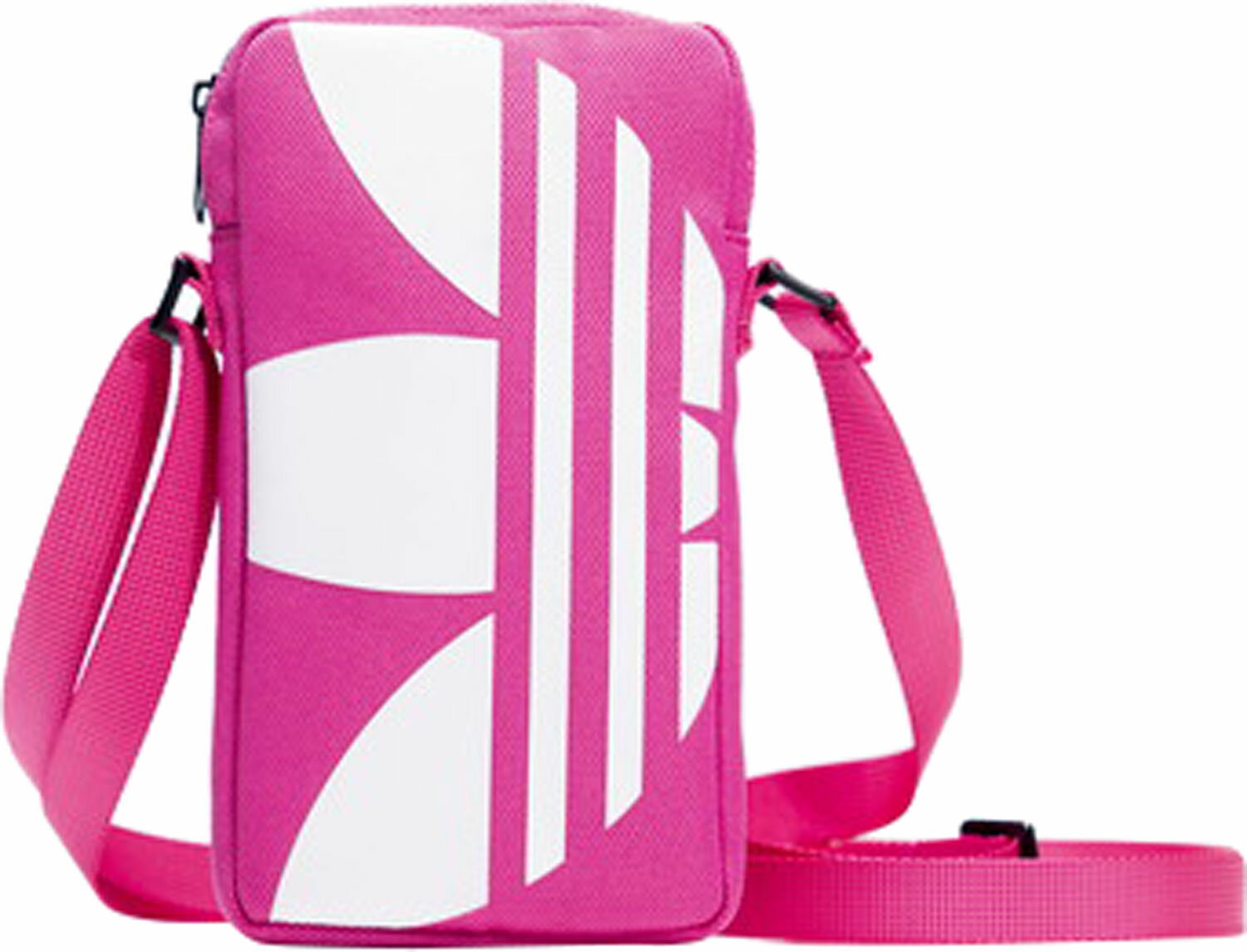 adidas(アディダス) 51723 UNIVERSAL_POUCH_BIG_ピンク adidas Originals Universal Pouch Big Logo Pink/White