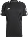 adidas(アディダス) KNA79 51 MSERE3STシャツ セレーノ AEROREADY スリーストライプス 半袖Tシャツ メンズ 男性 トップス ウェア スリーストライプス ルームウェア ラグランスリーブ(4)