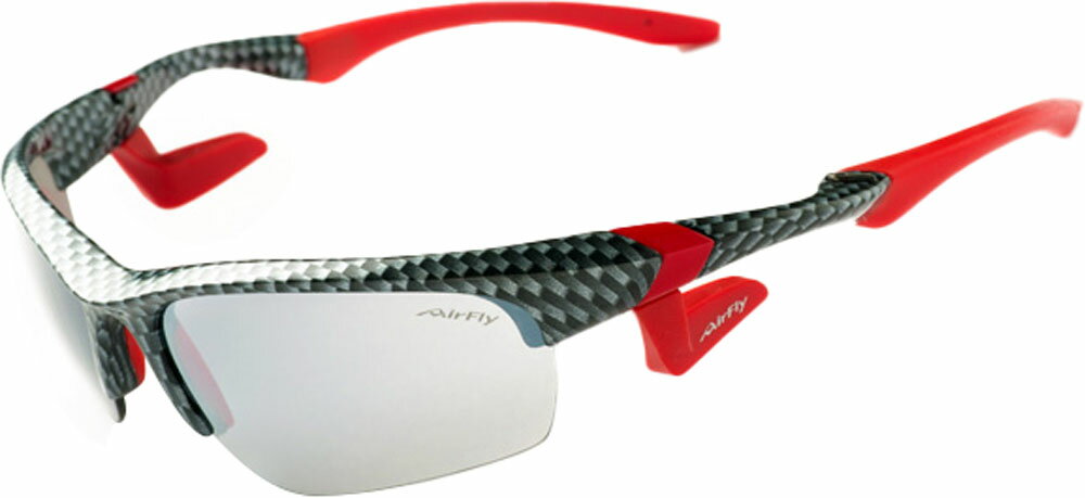 エアフライ Airfly AF101C6 スポーツサングラス＿AF−101＿C−6 鼻パッドのないスポーツサングラス AF−101 C−6 CARBON STYLE (カーボン調)