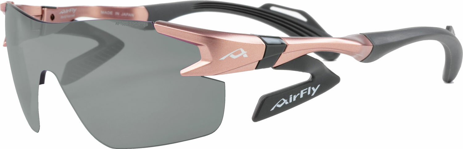 エアフライ Airfly AF302C4SPG スポーツサングラスAF−302C−4SPGP AF302SP 偏光レンズ 組込みセット