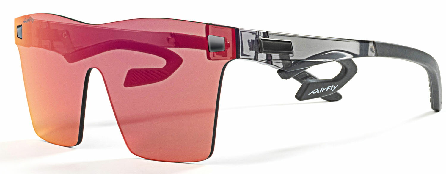 エアフライ Airfly AF501C4 スポーツサングラス AF−501 スポーツカジュアルサングラス偏光レンズ装着モデル