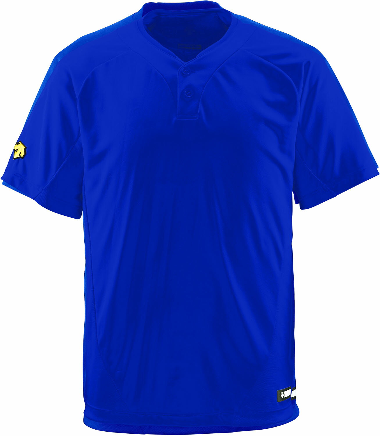 デサント(DESCENTE) DB201 2ボタンTシヤツ ベースボールシャツ DB−201 シャツ 横浜DeNAシャツ トップス 練習 練習着 試合 軽量 着心地 快適 部活 通気性