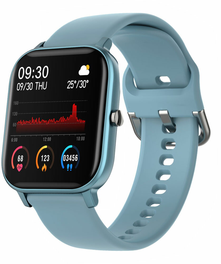 F・RUN(エフラン) CP2RB スマートウォッチ＿CP−2R＿ブルー スマートウオッチCP−2R ブルー