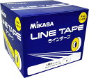 ミカサ(MIKASA) LPE5W ラインテープシロ ノビナイタイプ5CM 2ケ ラインテープ 白 伸びないタイプ5CM 幅2 巻入