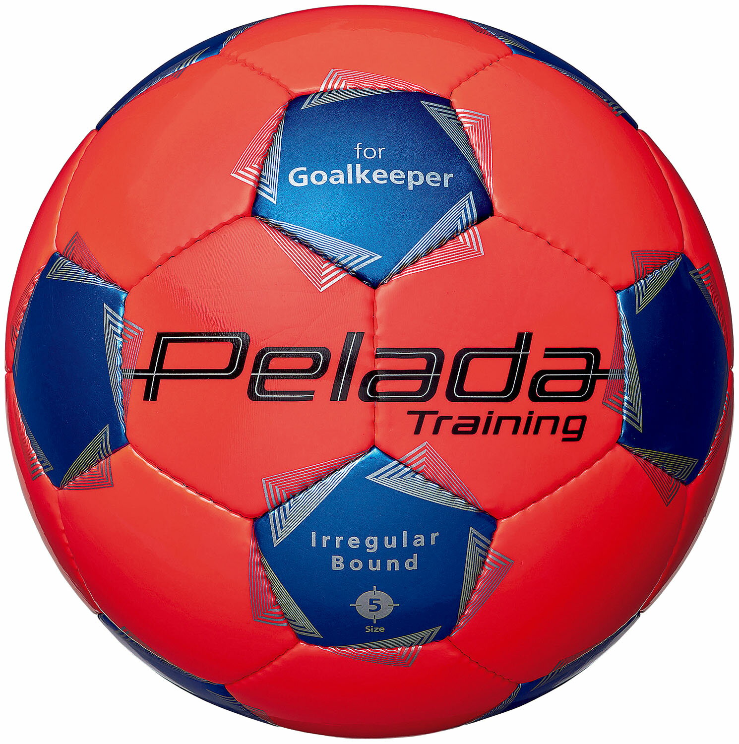 モルテン(Molten) F5K9100 ペレーダ キーパートレーニング ペレーダキーパートレーニング 5号球 蛍光オレンジ トレーニング サッカーボール ゴールキーパー キャッチング パンチング 集中力 瞬発力 変則 バウンド