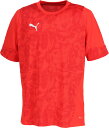 PUMA(プーマ) 660213 TEAMCUP TR SSシャツ チームカップ TEAMCUP TR SSシャツ メンズ 男性 大人 学生 Tシャツ トップス 半袖 クルーネック トレーニング 練習 プラクティスシャツ