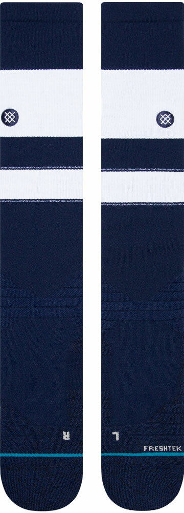 【送料無料】 五本指 お月見泥棒ロークルー丈 (ブルー・レッド・グリーン) (23-25cm) (3足セット)みっとめるへん社