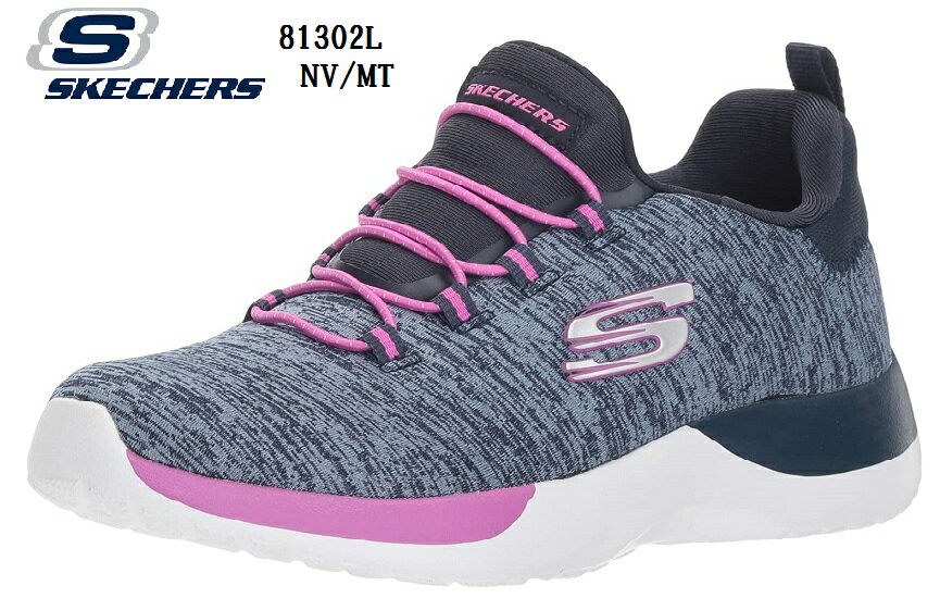 (スケッチャーズ)SKECHERS 81302L DYNAMIGHT-BREAK-THROカジュアルスニーカー メモリーフォームを採用 キッズ ガールズ