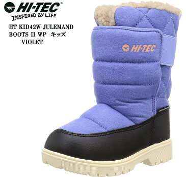 HI-TEC(ハイテック)MoonStar(ムーンスター)HT KID42 JULEMAND BOOTS II WP スノーブーツ 防寒ブーツ 防水仕様 キッズ ジュニア