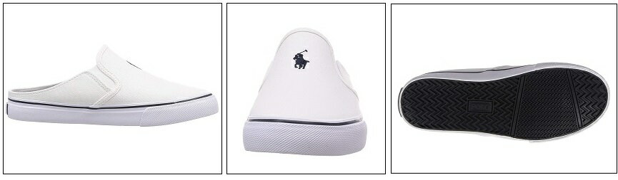 POLO RALPH LAUREN(ポロラルフローレン)CARLEE MULE 102214 102216(MW)カジュアルクロッグサンダルスニーカー 大きくプリントされたポニーロゴが特徴的 レディス