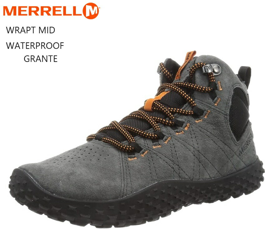 (メレル)WRAPT MID WATERPROOF MERRELL メンズ J135605 J037751 J036003 J036001 裸足感覚のベアフット キャンプやトレッキングなどの