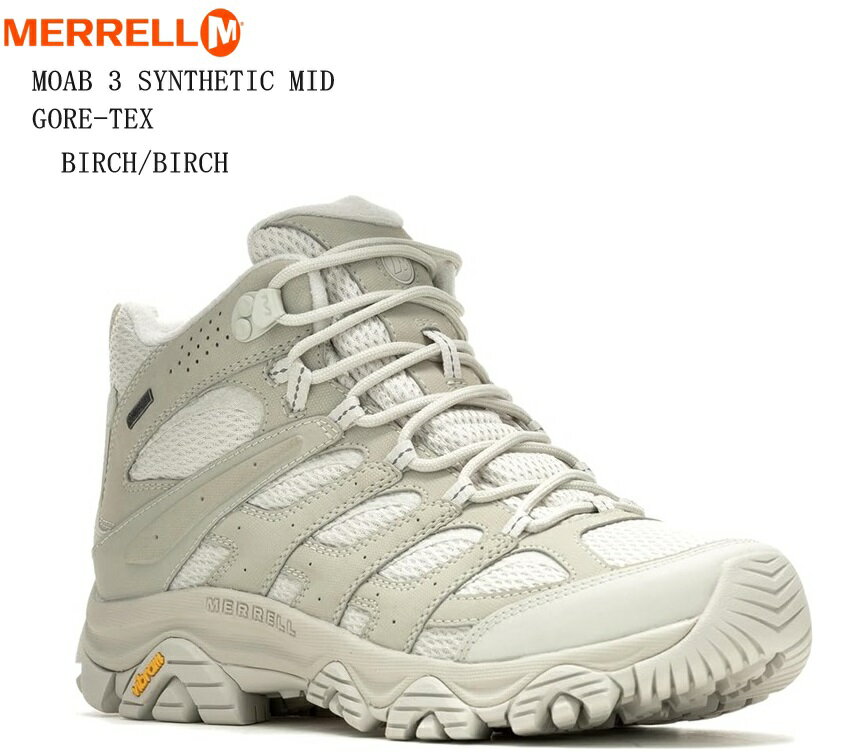 ()MERRELL MOAB 3 SYNTHETIC MID GORE-TEX(WIDE WIDTH) Y gbLOJWAu[c J500435 J500431 hdl nCLO}`AEghAV[Ŋ􂷂鍂@\