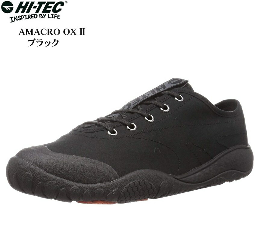 MoonStar (ムーンスター)HI-TEC(ハイテック)AMACRO OX 2 メンズ レディス 透湿防水 防滑ソール アウトドアカジュアルトレッキングスニーカー 登山にもフェスにも