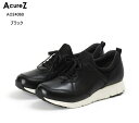 (アキュアーズ)AO24060 AcureZ レディス カジュアルコンフォートレザースニーカー 上質感を感じさせるキレイなデザイン やわらかい風合いの牛革使用で...