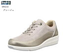 (ムーンスター)MoonStar SPORTH(スポルス)SP0215 カジュアルコンフォートスニーカー レディス サイドファスナー 撥水加工 本革 インソール...