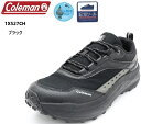 (コールマン)coleman 1X527CH メンズ アウトドアトレッキングカジュアルスニーカー 4cm防水仕様 防滑ソール カップインソール 普段履きからアウ...