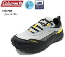 coleman(コールマン) 1X527CH メンズ アウトドアトレッキングカジュアルスニーカー 4cm防水仕様 防滑ソール カップインソール 普段履きからアウ...