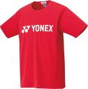 Yonex(ヨネックス) 16501 ユニドライティーシャツ ユニドライTシャツ 半袖 Tシャツ ロゴ 練習着 メンズ レディース