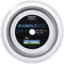 Yonex(ヨネックス) BGXB651 エクスボルト65(100M) エクスボルト65 100M EXBOLT ガット ストリング 高速スマッシュ 弾き 打球音 コントロール ブレーディング加工 部活 練習 チーム 100mロール