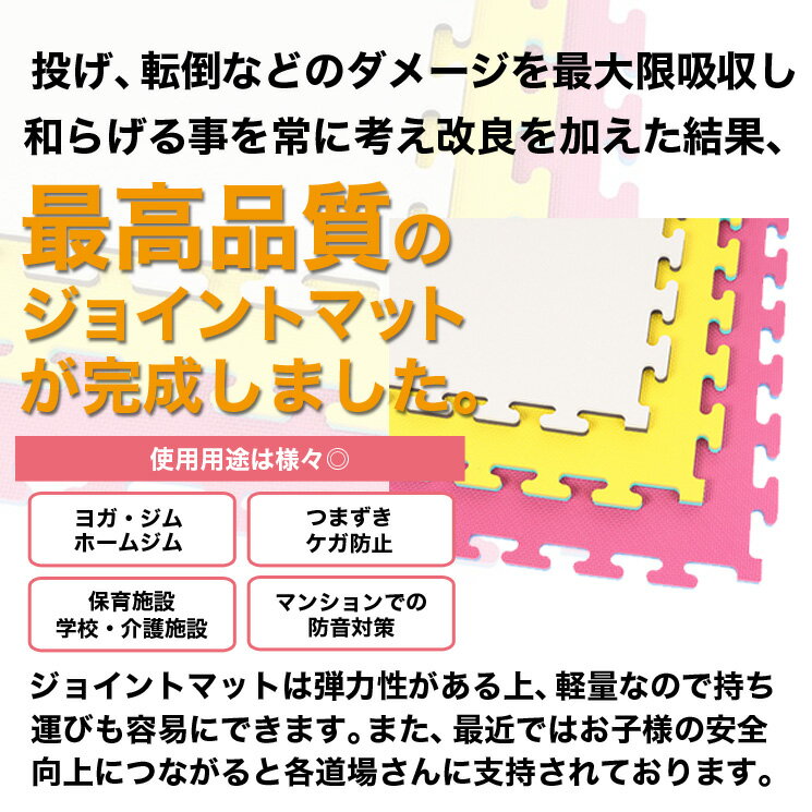 【18日 ポイント10倍】ジョイントマット 大判 厚手 フリーカット リバーシブル 4枚セット / 100cm×100cm×厚1.5cm 大判 厚手 フリーカット 防音 トレーニング リングフィット