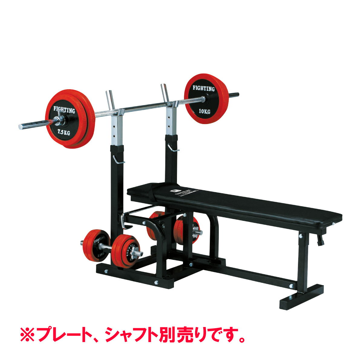 【SALE】ベンチプレス 折り畳み　トレーニングベンチ バーベル　ダンベル 自宅 トレーニング器具 筋トレ ベンチ