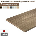 【正午~クーポン5%引】 1mm単位のサイズオーダー 国産 棚板 長さ100mm~1800mm 奥行100mm~900mm 厚さ15mm カラー棚板 カット オ...