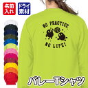 【バレーボール】スポーツ Tシャツ 長袖 ドライ メッシュ生地 速乾性 UVカット 全12色 140cm-5L