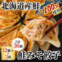 【ふるさと納税】千歳高校と天のびろくがコラボ!さけみそ餃子 3箱セット F6S-056