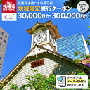 【ふるさと納税】 地域限定 旅行クーポン 【 選べる クーポン 】 30,000円~300,000円分 札幌市内 1泊以上条件 旅行 トラベル 観光 体験 宿泊 チケット 交通 タクシー 旅館 ホテル 国内旅行 ビジネス 出張 トラベルクーポン 札幌旅行 北海道 札幌市