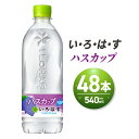  い・ろ・は・す ハスカップ 540ml PET×48本 いろはす 北海道限定 フレーバー ミネラルウォーター 飲料水 ローカロリー ペットボトル 箱買い まとめ買い 計48本 水 飲料 札幌工場製造 札幌市