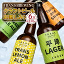 【ふるさと納税】札幌平岸発！TRANS BREWING クラフトビールお楽しみ6本セット