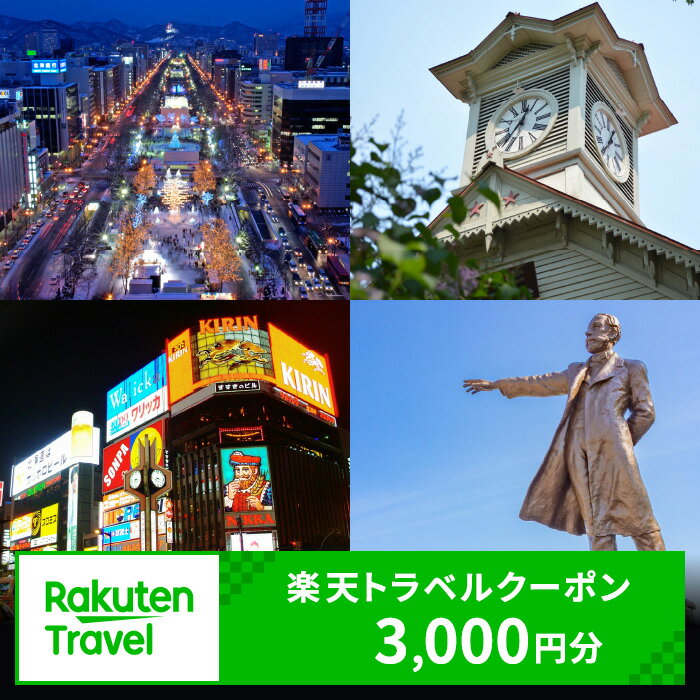 【ふるさと納税】 北海道札幌市の対象施設で使える楽天トラベルクーポン 寄付額10,000円 旅行 宿泊 ホテル 旅館 チケ…