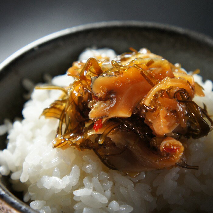 【ふるさと納税】つぶ松前漬け 300g×4 函館朝市 弥生水産