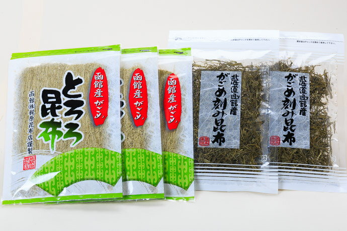 2位! 口コミ数「0件」評価「0」がごめとろろ昆布セット がごめ昆布 ガゴメ がごめ とろろ とろろ昆布 きざみ昆布 こんぶ 昆布 北海道 函館 はこだて