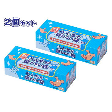 【ふるさと納税】驚異の防臭袋BOS うんちが臭わない袋ペット用SSサイズ200枚入り(2個セット)