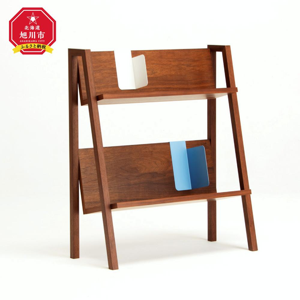 旭川家具 WOWの【BOOK RACK（ブックラック）】ウォールナット_03206 | インテリア ファニチャー 人気 おすすめ 送料無料