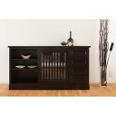 【ふるさと納税】旭川家具 山室家具製作所 民芸家具 北の匠 No.3 サイドボード カバ _03409 | インテリア ファニチャー 人気 おすすめ 送料無料