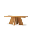 【ふるさと納税】旭川家具 カンディハウス ハカマダイニング ソリッドテーブル(ちぎりなし) 180×90 北海道ナラOFN_01835 | 国産家具 国産 テー...