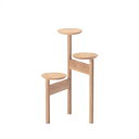 【ふるさと納税】旭川家具 コサイン プラント スタンド_01875 | 国産 国産家具 旭川家具 プラント 鉢 鉢植え 植物 飾り 園芸ラック 家具 インテリア 天然木 北海道 送料無料